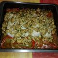 El cooksnap de Rafel Curto cuando hizo Lomos de merluza con pimientos y champiñones.