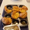 Alex Walker's cooksnap of when they made Yorkshire Pudding.