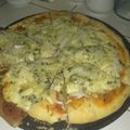 El cooksnap de Silvia Amadeo cuando hizo Pizza fugazzeta.