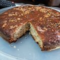 El cooksnap de ema graciela Baamonde cuando hizo Budín / torta de banana con nueces.