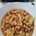 El cooksnap de Toni Martinez cuando hizo Potaje de garbanzos con patata.