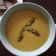 El cooksnap de Paola cuando hizo Crema de espárragos.