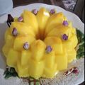 کوک اسنپ Seti‐bano بعد از امتحان کردن پاناکوتای زعفرانی(Panna cotta).