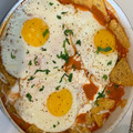 El cooksnap de ClauPxx👩🏼‍🍳⚜️ cuando hizo Chilaquiles rojos con huevo para mamá.