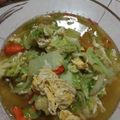 Cooksnap dari Narty Julianto untuk resep Sayur bening (sawi putih, labu siam & jamur putih)