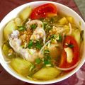 Cooksnap của Vince Nguyen khi họ làm theo món Canh Chua Cá Bông Lau
