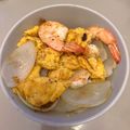 餓 的 洋蔥蝦仁炒蛋 / 家常菜 cooksnap
