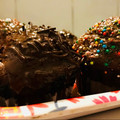 El cooksnap de Bervere Valle cuando hizo Muffins Vainilla con chips de chocolate y Muffins de chocolate.