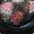 El cooksnap de Martha Nuñez cuando hizo Carne para hamburguesas.
