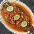 Cooksnap dari Dapoer Ciptasari (Memasaklah dgn hati dan cinta) untuk resep Pecak Ikan Nila Panggang