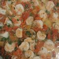 Whizzle's cooksnap of when they made Shrimp Scampi.