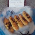 El cooksnap de Sonia Teruel Franco cuando hizo Dedos de bruja y mano de lobo para Halloween.