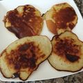 El cooksnap de Romi cuando hizo Pancakes de banana🍌.