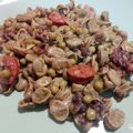 El cooksnap de Rafel Curto cuando hizo Habas con chorizo y morcilla de Burgos (España).