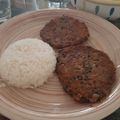 El cooksnap de Evelyn Valesca Orellana cuando hizo Hamburguesas de porotos negros.