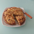 El cooksnap de rosa cuando hizo Pastel de manzanas y galletas.