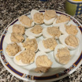 El cooksnap de Sandra Ga Ga cuando hizo Huevo relleno.
