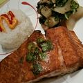 brycegore's cooksnap of when they made Teriyaki Salmon.
