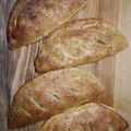 Marilyn 's cooksnap of when they made Calzone.