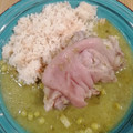 El cooksnap de Pamela Morales cuando hizo Manitas de cerdo en salsa verde con calabacitas y papas.