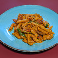 El cooksnap de Jesús Ruiz cuando hizo Pasta cremosa con pollo.