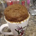 El cooksnap de Analía cuando hizo Bizcochuelos de chocolate en taza y microondas.