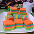 Cooksnap dari prajuritkecil99 untuk resep Steamed Rainbow Cake Ny. Liem