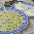 Tornyos-Csák Ildikó Cooksnap-ja, amikor elkészítette a(z) Zöldborsófőzelék receptet.