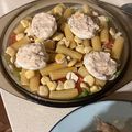 El cooksnap de Eduardo Agudo Alba cuando hizo Ensalada natural y de conserva, con huevos rellenos.