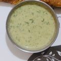 Mukta Shukla का कुकस्नैप जब उन्होंने पालक,प्याज़ और धनिया पत्ते की तीखी चटपटी चटनी बनाया था।