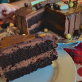 El cooksnap de MAPP cuando hizo Tarta de chocolate, pera y cobertura chocolate cheesecream 🍫🍐.