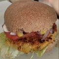 El cooksnap de Mirna Lucia cuando hizo Hamburguesa de lentejas.