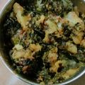 Kunal Kumar का कुकस्नैप जब उन्होंने आलू मेथी की सब्जी (Aloo methi ki sabzi recipe in hindi) बनाया था।
