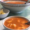 El cooksnap de Elena cuando hizo Salmorejo cordobés.