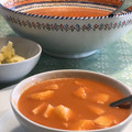 El cooksnap de Elena cuando hizo Salmorejo cordobés.