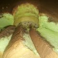 Cooksnap dari Nadyazura untuk resep Chiffon Pandan Coklat (#pr_anekachiffon)