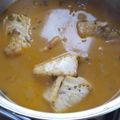 El cooksnap de vickyfrance cuando hizo Caldillo de congrio Nerudiano.