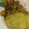 Cooksnap dari Novi Rahmawati untuk resep Mashed Potato with Brokoli Ayam Saus Tiram (MENU DIET)
