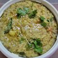 Meena Ramesh's cooksnap of when they made சாம்பார் சாதம் (Sambar saatham /Dal mixed rice recipe in tamil).