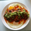 El cooksnap de Cristina Sanchez Ungria cuando hizo Ensalada marroquí de berenjenas (zaalouk) زعلوك.