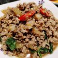 白白 的 泰式打拋豬肉🇹🇭 cooksnap
