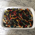 Caleb Haughee's cooksnap of when they made Oreo Dirt Pudding.