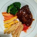 Cooksnap dari Cahyati Syahrir untuk resep Beef Steak HomeMade (pake oven)