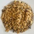 El cooksnap de Ana Pernas cuando hizo Cous cous con setas.