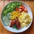 Cooksnap dari Ria Mamanya Tata untuk resep Veggie chicken salad