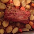 El cooksnap de Sebastian Rios cuando hizo Bondiola de cerdo con cerveza.
