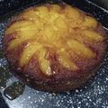 El cooksnap de Carolina Villamayor cuando hizo Torta invertida de pera.