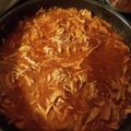 El cooksnap de Ana Alcala cuando hizo Tinga de pollo🌹.