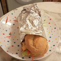 El cooksnap de Ainhoa Mora Montesinos cuando hizo Bocadillo de tortilla francesa y ensalada.