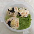 Cooksnap dari Livinia Soenjoto untuk resep Jumeokbab (Bola Nasi Korea)